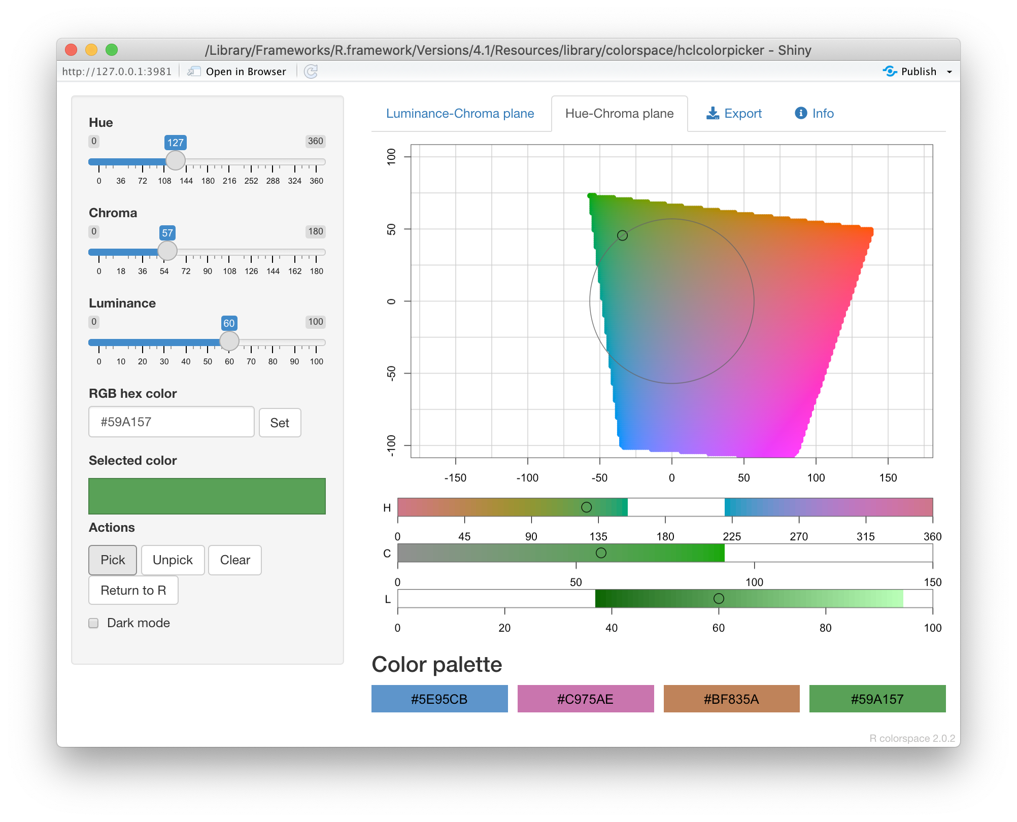 Some thoughts about colors: Color spaces